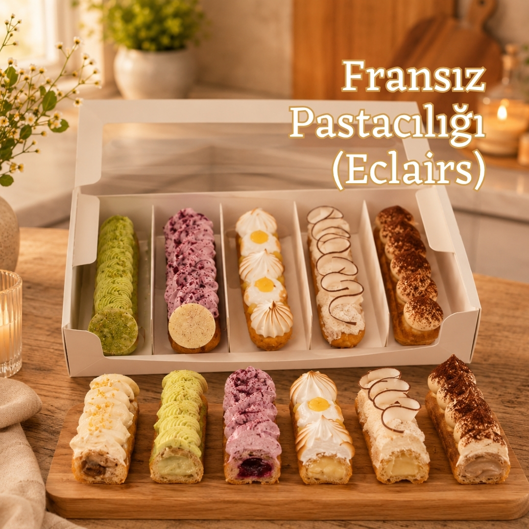 Fransız Pastacılığı Eğitimi (Éclairs)